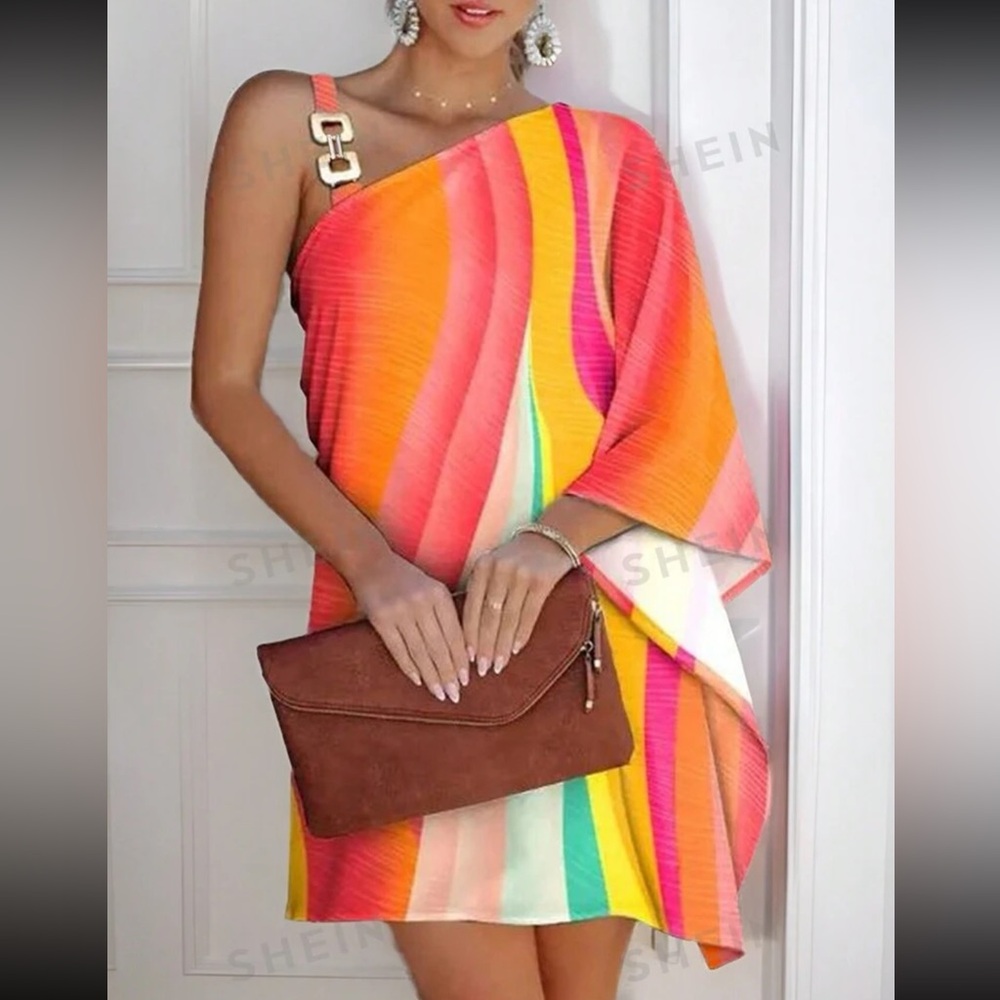 SHEIN Multicolored Dress